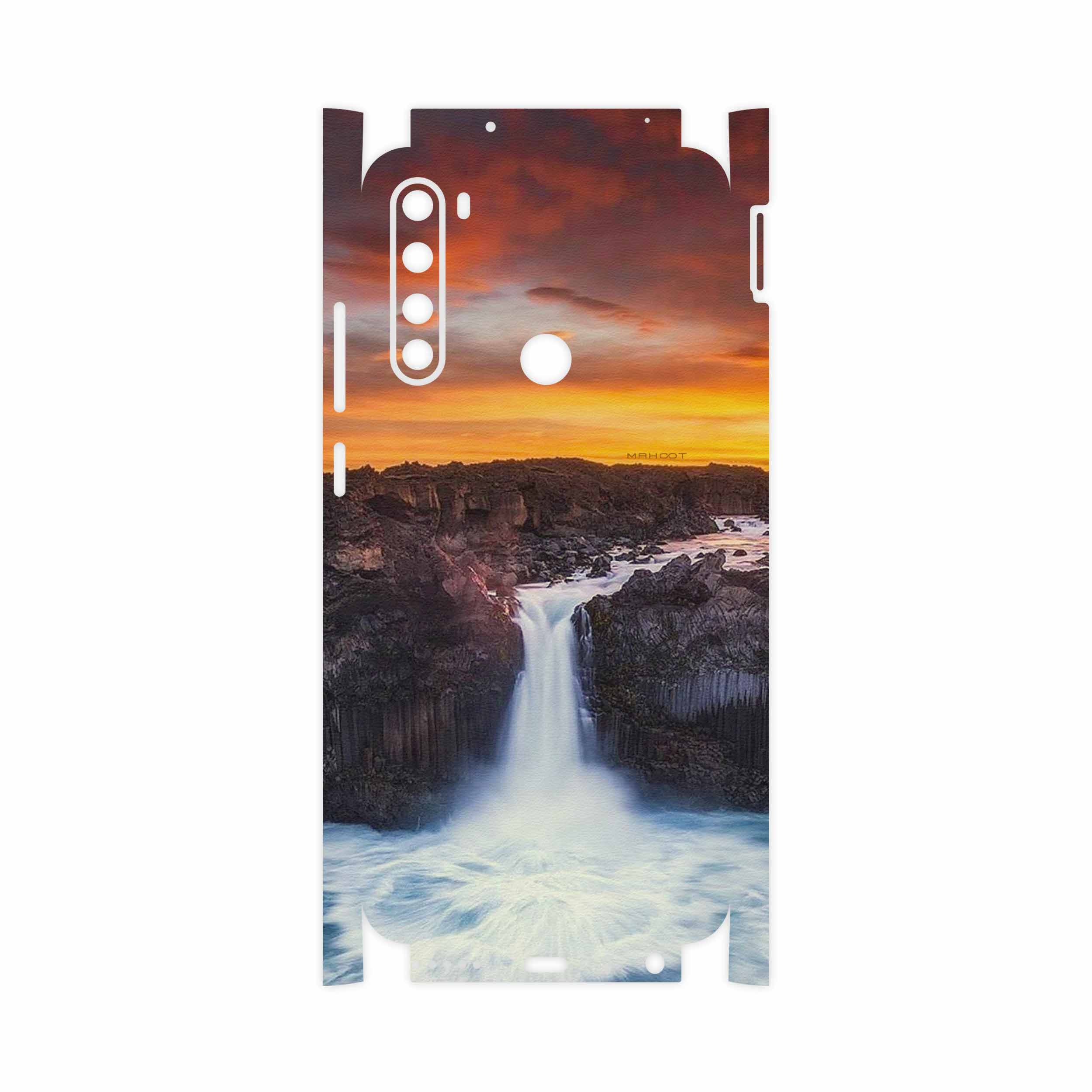 برچسب پوششی ماهوت مدل Waterfall-FullSkin مناسب برای گوشی موبایل شیائومی Redmi Note 8
