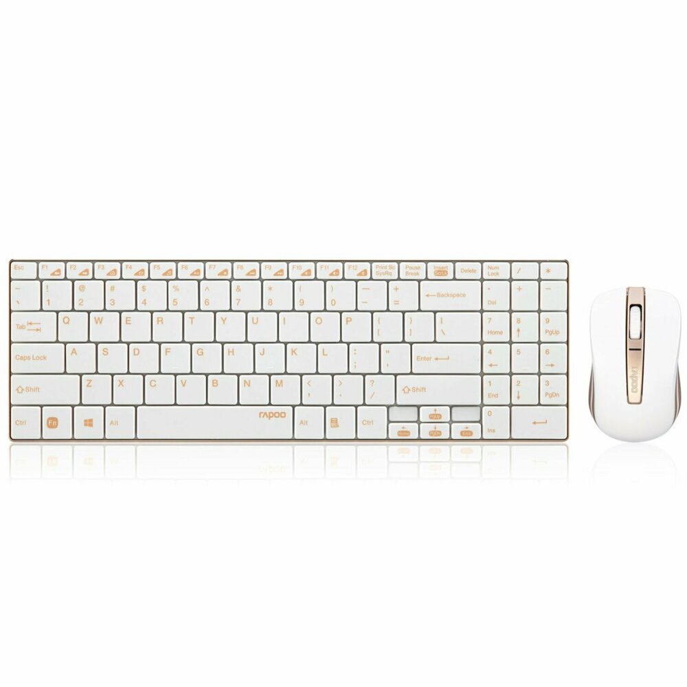 Rapoo 9160 Wireless Optical Combo Golden Edition