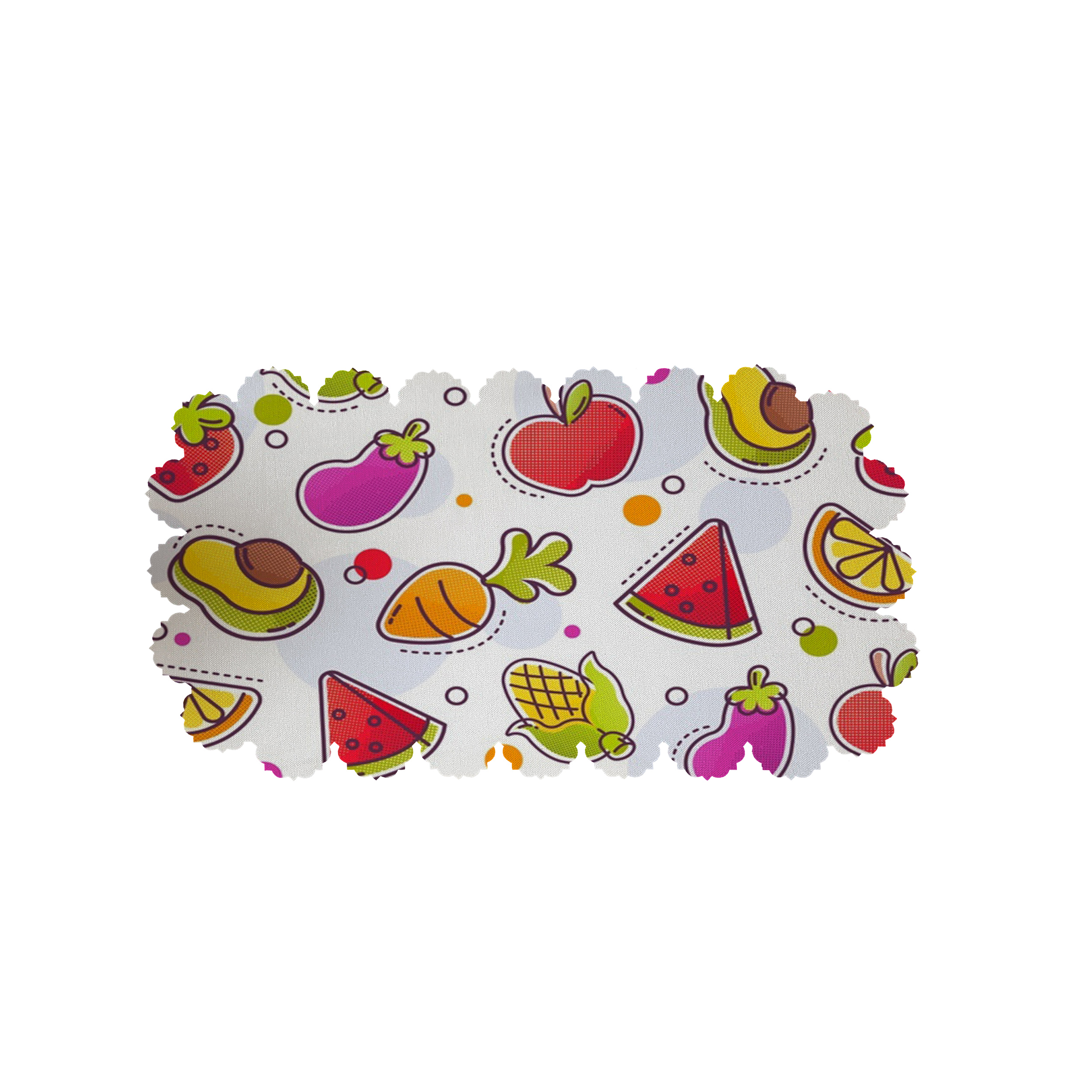 رومیزی طرح میوه کد 8078R