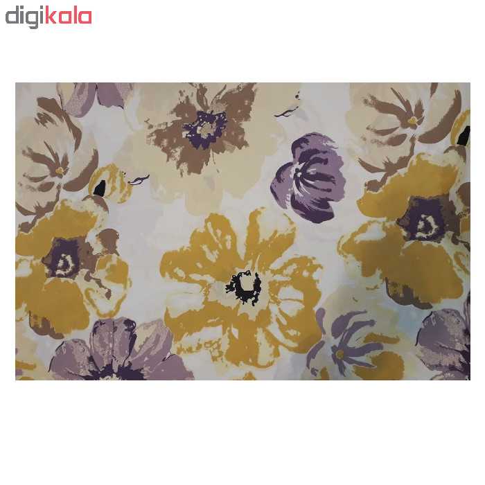 سرویس ملحفه مدل نسترن کد F0096 دونفره 3 تکه