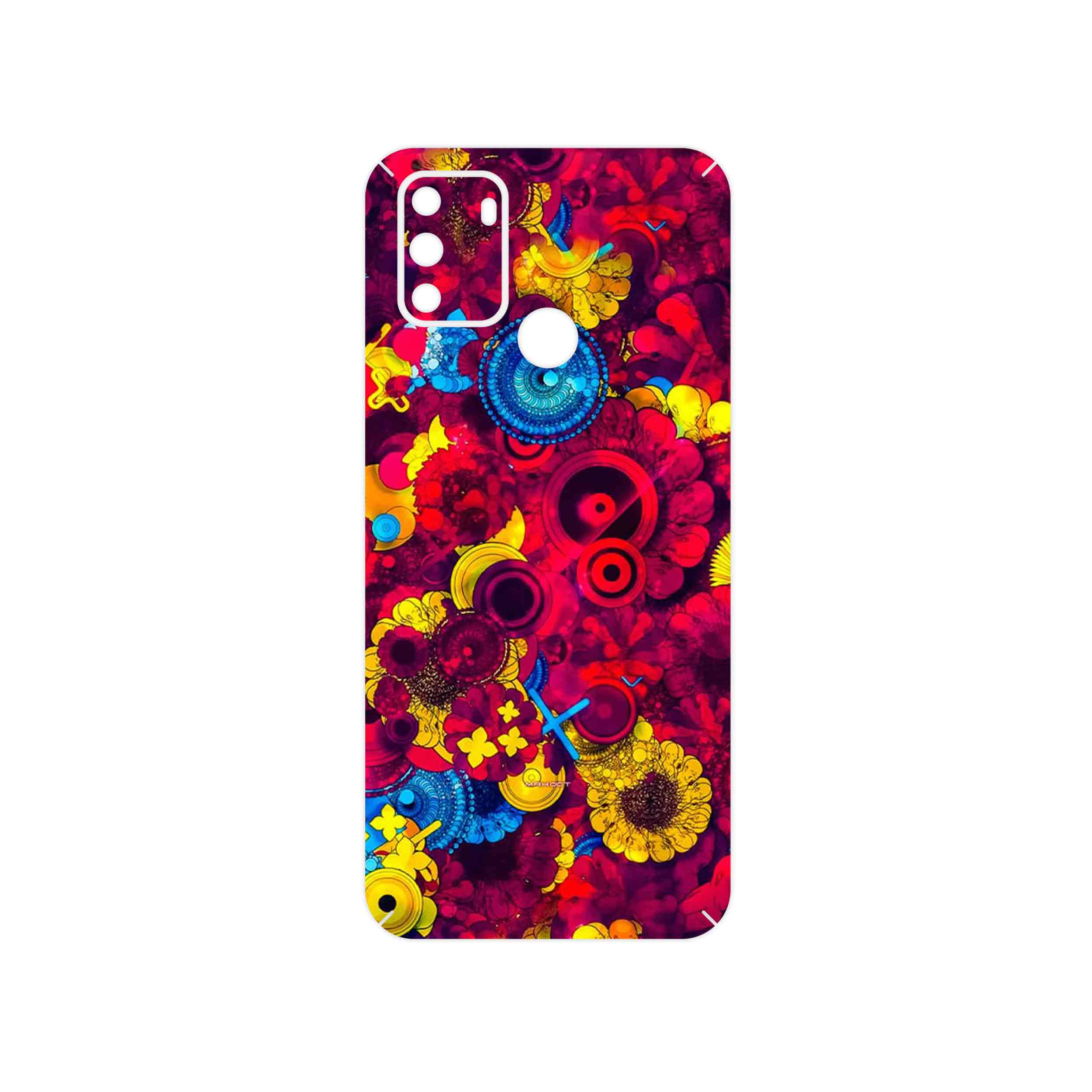 برچسب پوششی ماهوت مدل Vector Flower Garden Digital Art مناسب برای گوشی موبایل جی پلاس S10 2022