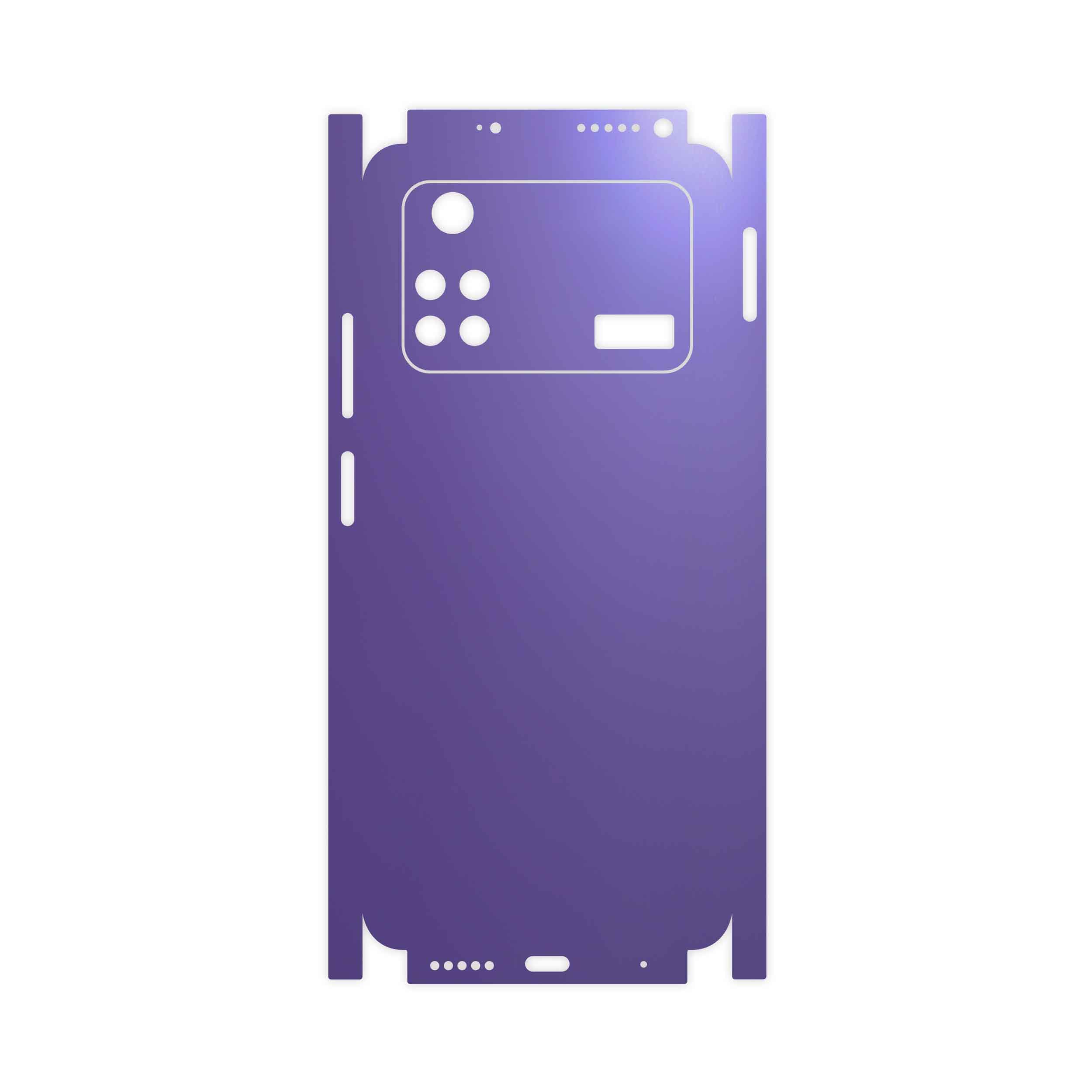 برچسب پوششی ماهوت مدل Matte-BlueBerry-FullSkin مناسب برای گوشی موبایل شیائومی Poco M4 Pro 4G