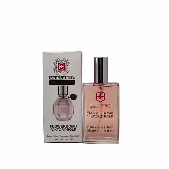 عطر جیبی زنانه سوییس آرمی مدل فلاور بمب حجم 55 میلی لیتر