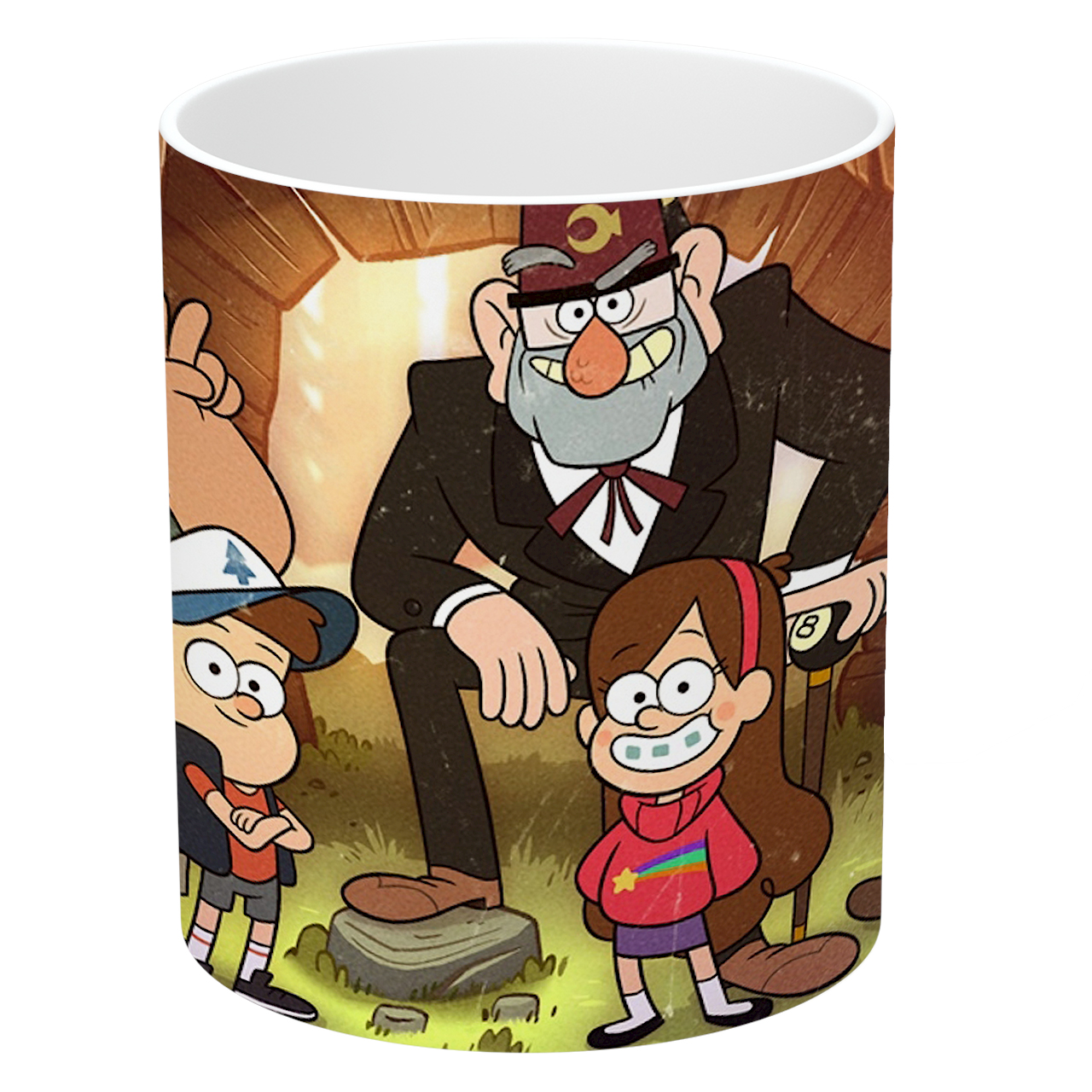 ماگ طرح انیمیشن آبشار جاذبه مدل NI2901