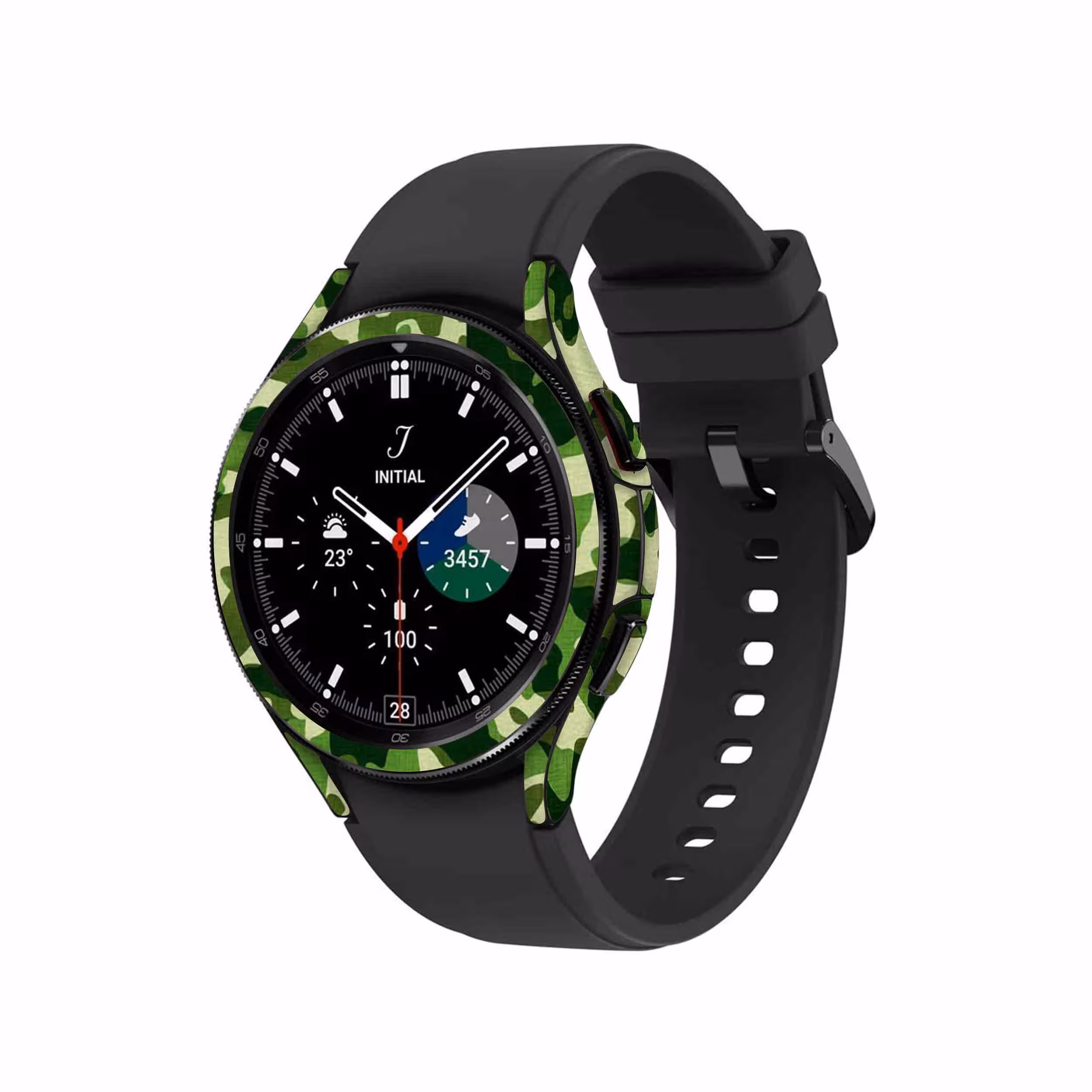 برچسب ماهوت طرح Army Green 2 مناسب برای ساعت هوشمند سامسونگ Watch4 Classic 46mm
