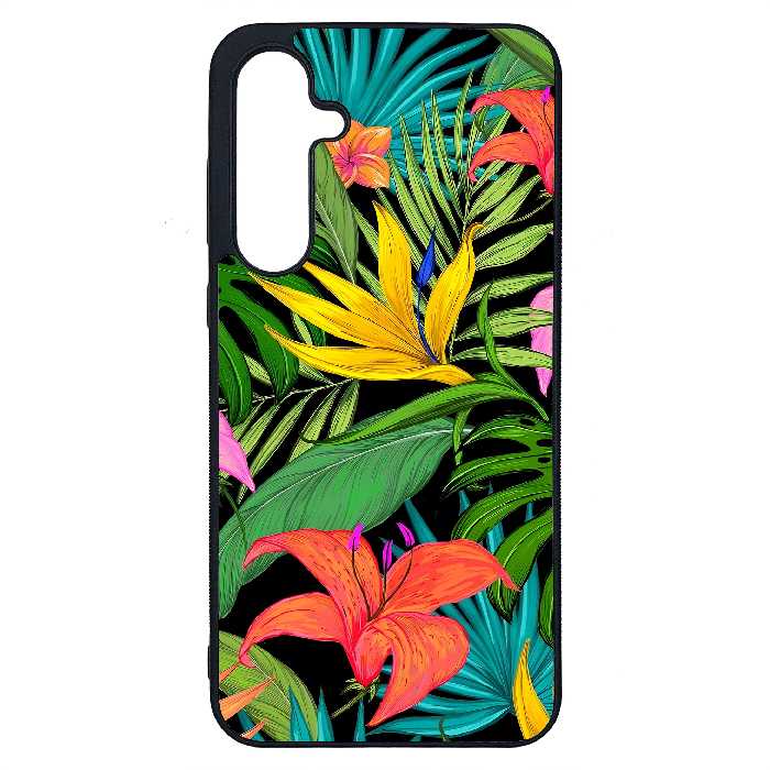 کاور طرح گل کد G-056 مناسب برای گوشی موبایل سامسونگ Galaxy A55 | دیجی قاب دونی