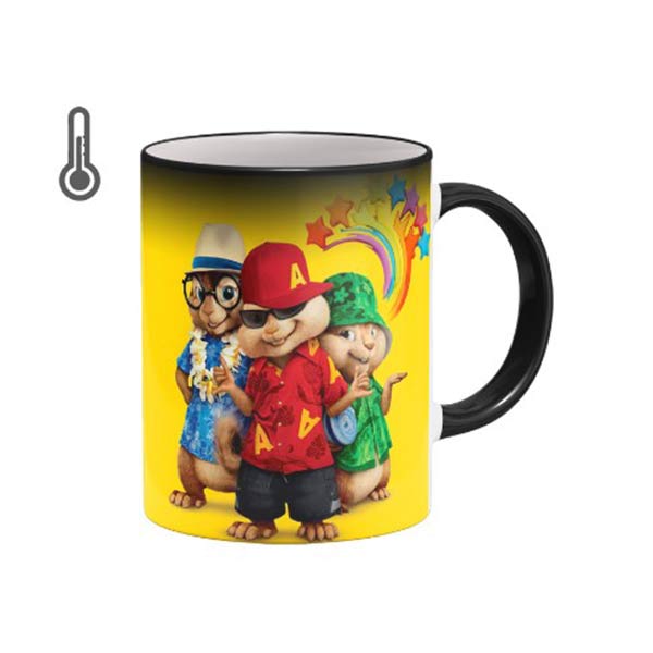 ماگ حرارتی مدبرتر مدل کارتون آلوین و سنجاب ها کد 00025