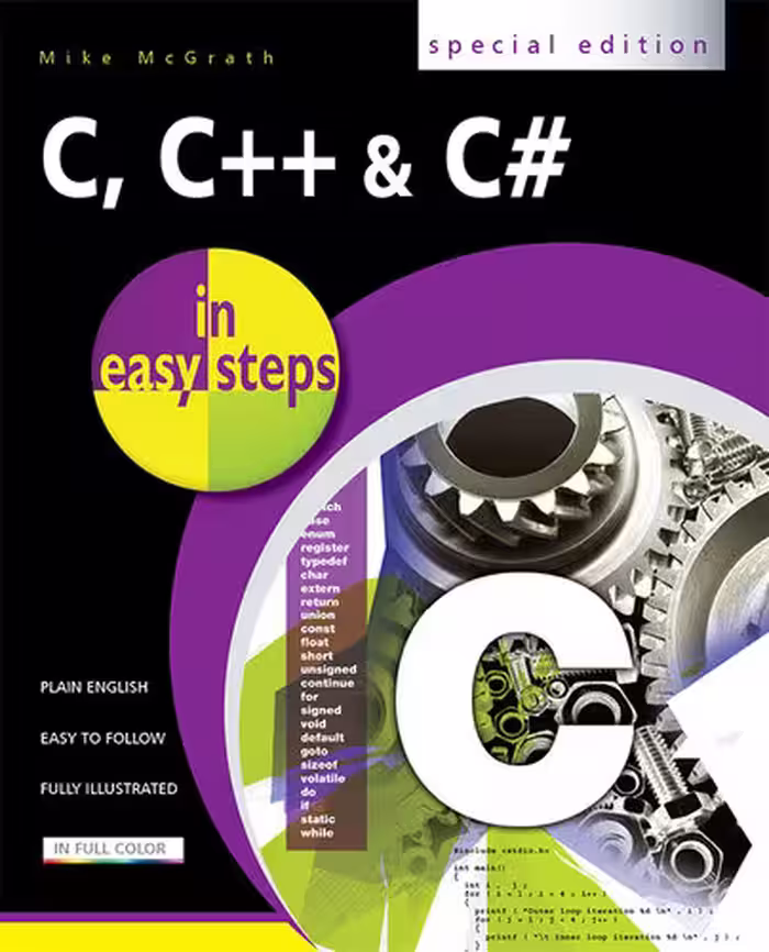 خرید و دانلود نسخه کامل کتاب C, C   &amp; C# in easy steps, Special Edition