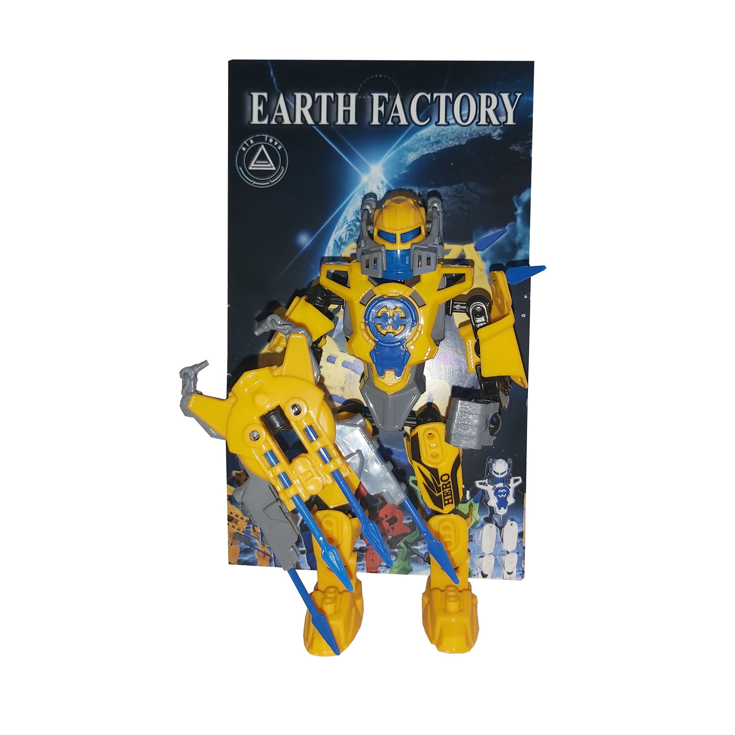 اسباب بازی طرح ربات ارت فکتوری مدل مبارز کد 654