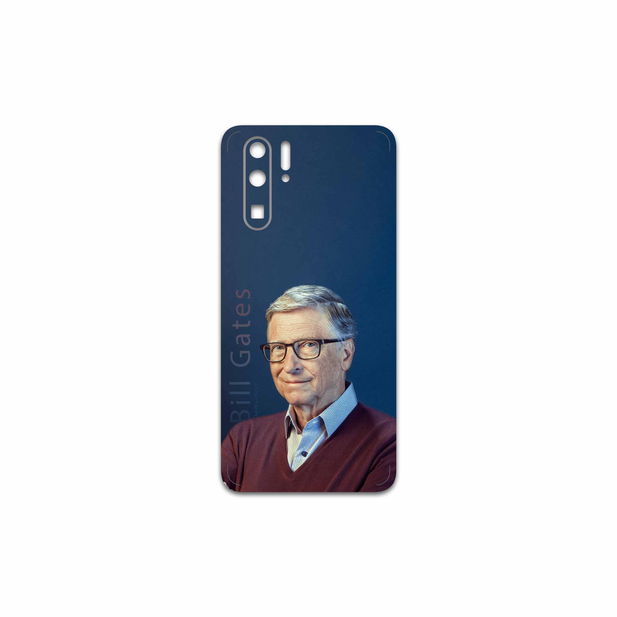 برچسب پوششی ماهوت مدل Bill Gates مناسب برای گوشی موبایل هوآوی P30 Pro