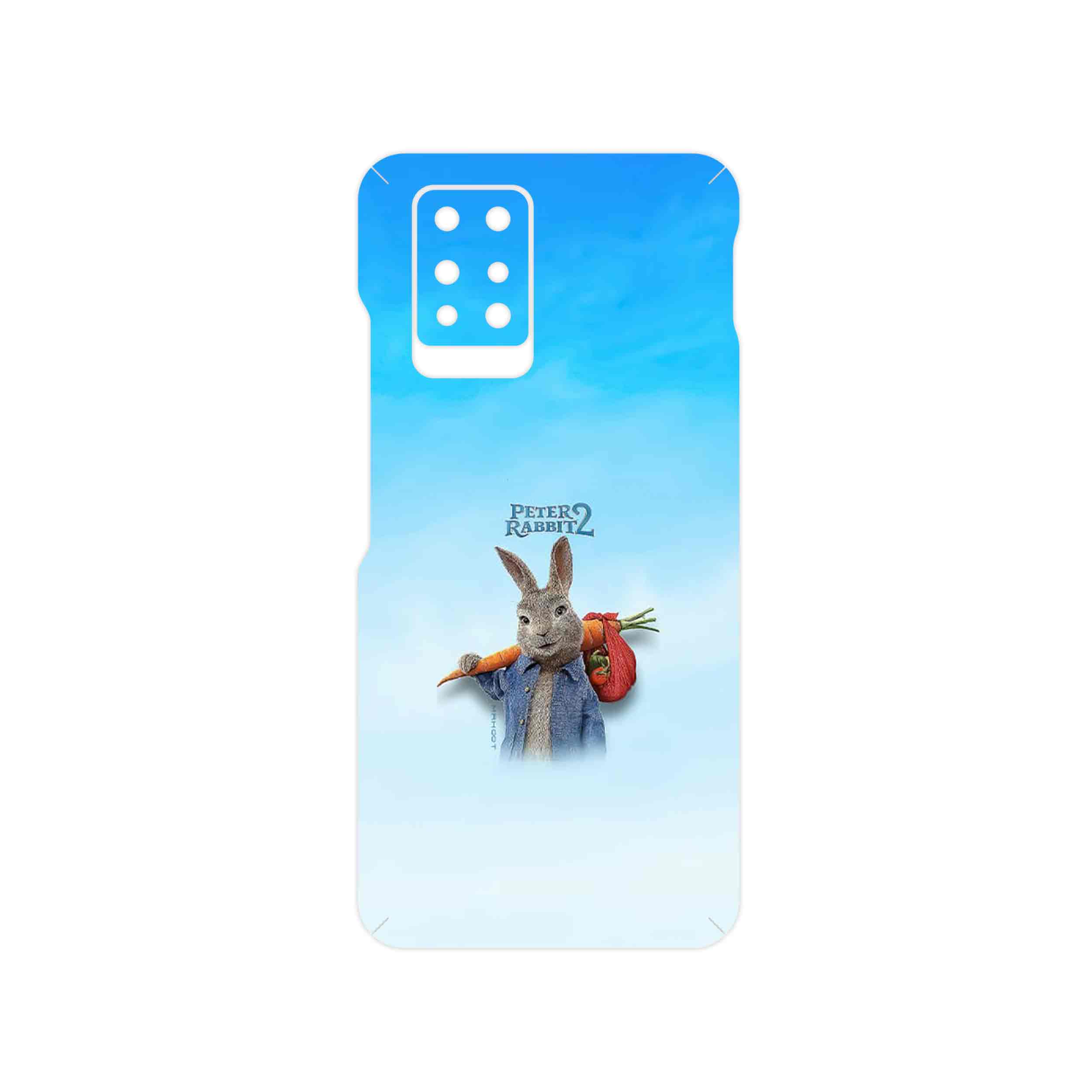 برچسب پوششی ماهوت مدل Peter Rabbit مناسب برای گوشی موبایل اینفینیکس Note 10 Pro