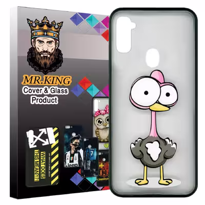 کاور مسترکینگ طرح شترمرغ کد 1275 مناسب برای گوشی موبایل سامسونگ Galaxy A11