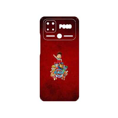 برچسب پوششی ماهوت مدل Paw Patrol مناسب برای گوشی موبایل شیائومی Poco C40