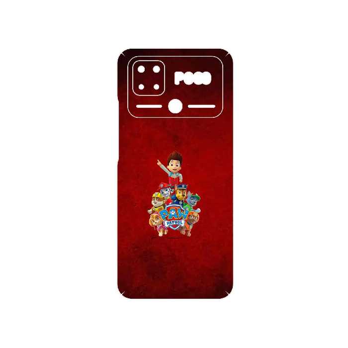 برچسب پوششی ماهوت مدل Paw Patrol مناسب برای گوشی موبایل شیائومی Poco C40