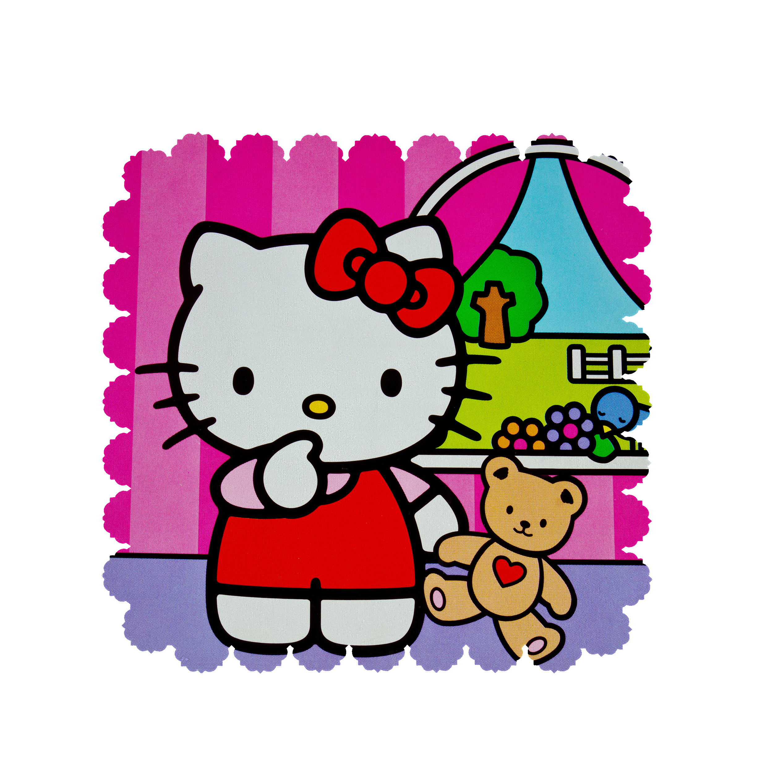  رومیزی طرح کیتی کد 6061B