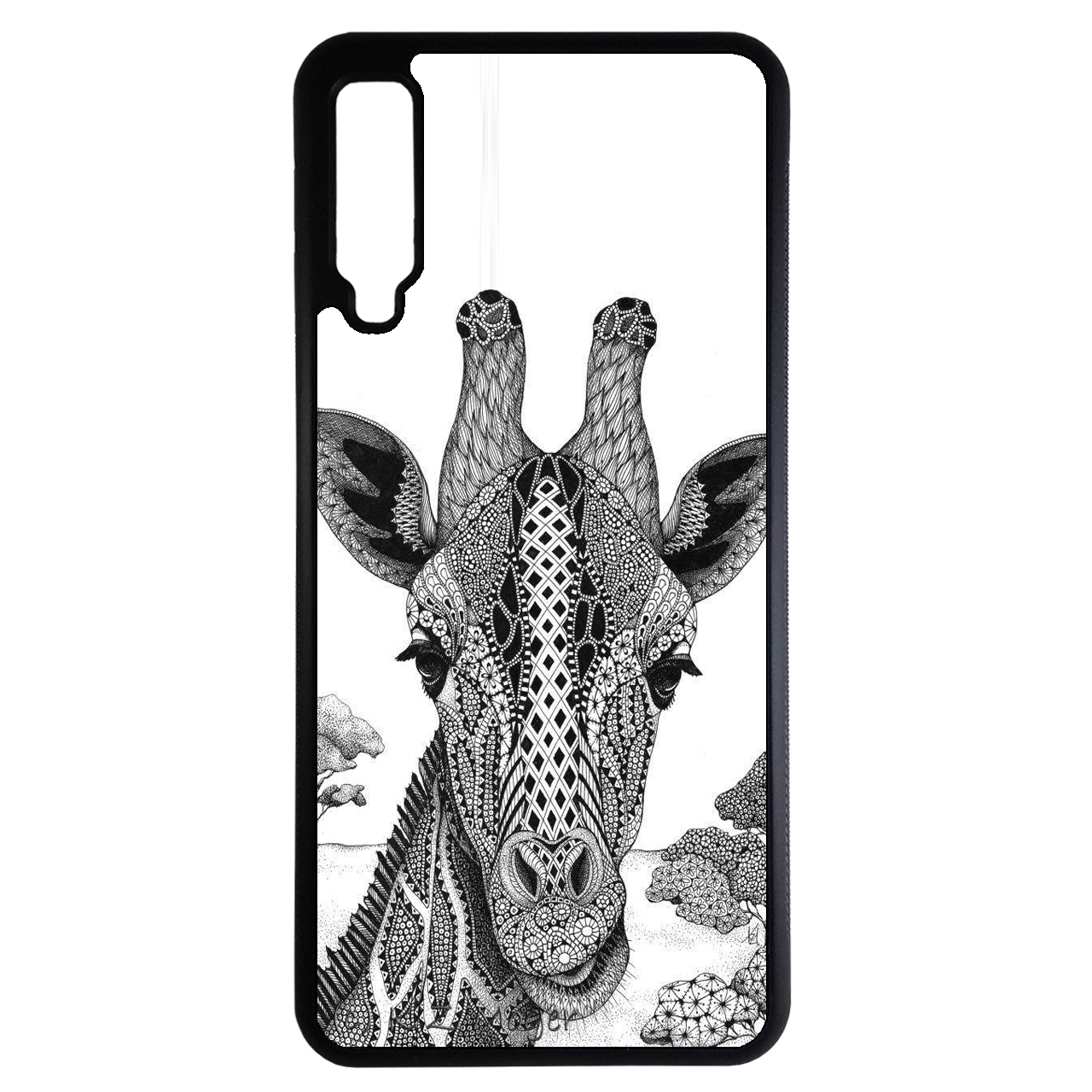 کاور طرح زرافه کد 11053878 مناسب برای گوشی موبایل سامسونگ galaxy A750 / A7 2018