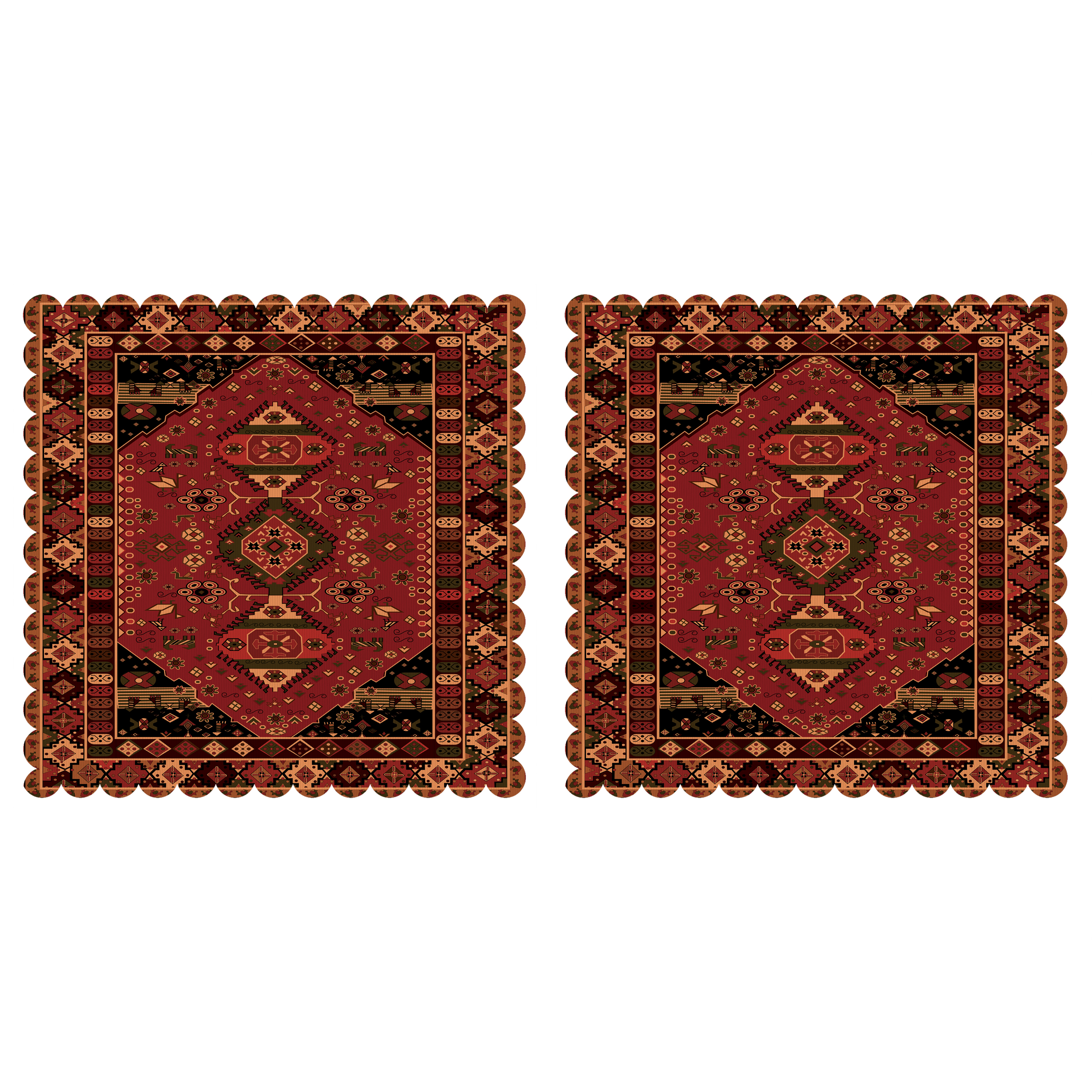 ست رومیزی 2 تکه مدل T3-42455