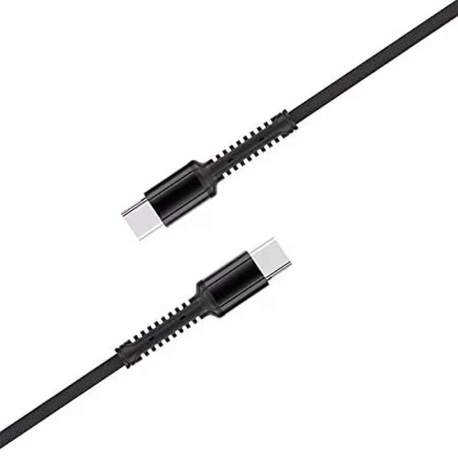 کابل تبدیل  USB-C به USB-C الدینیو مدل LC-91 طول 1 متر