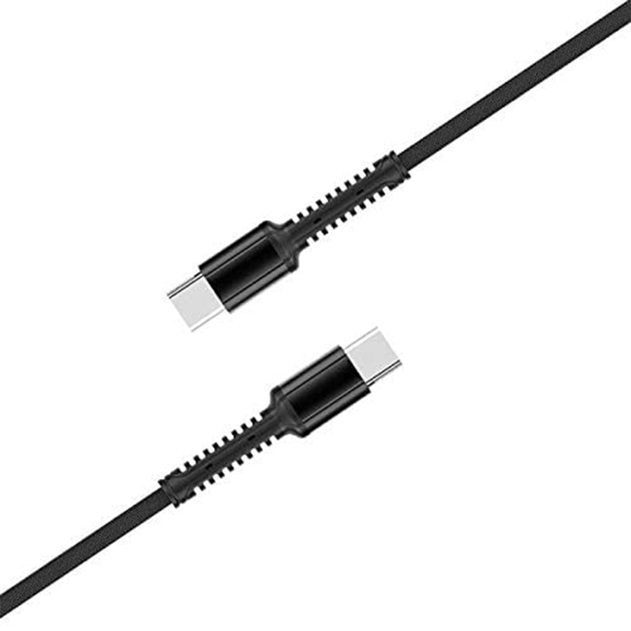 کابل تبدیل  USB-C به USB-C الدینیو مدل LC-91 طول 1 متر
