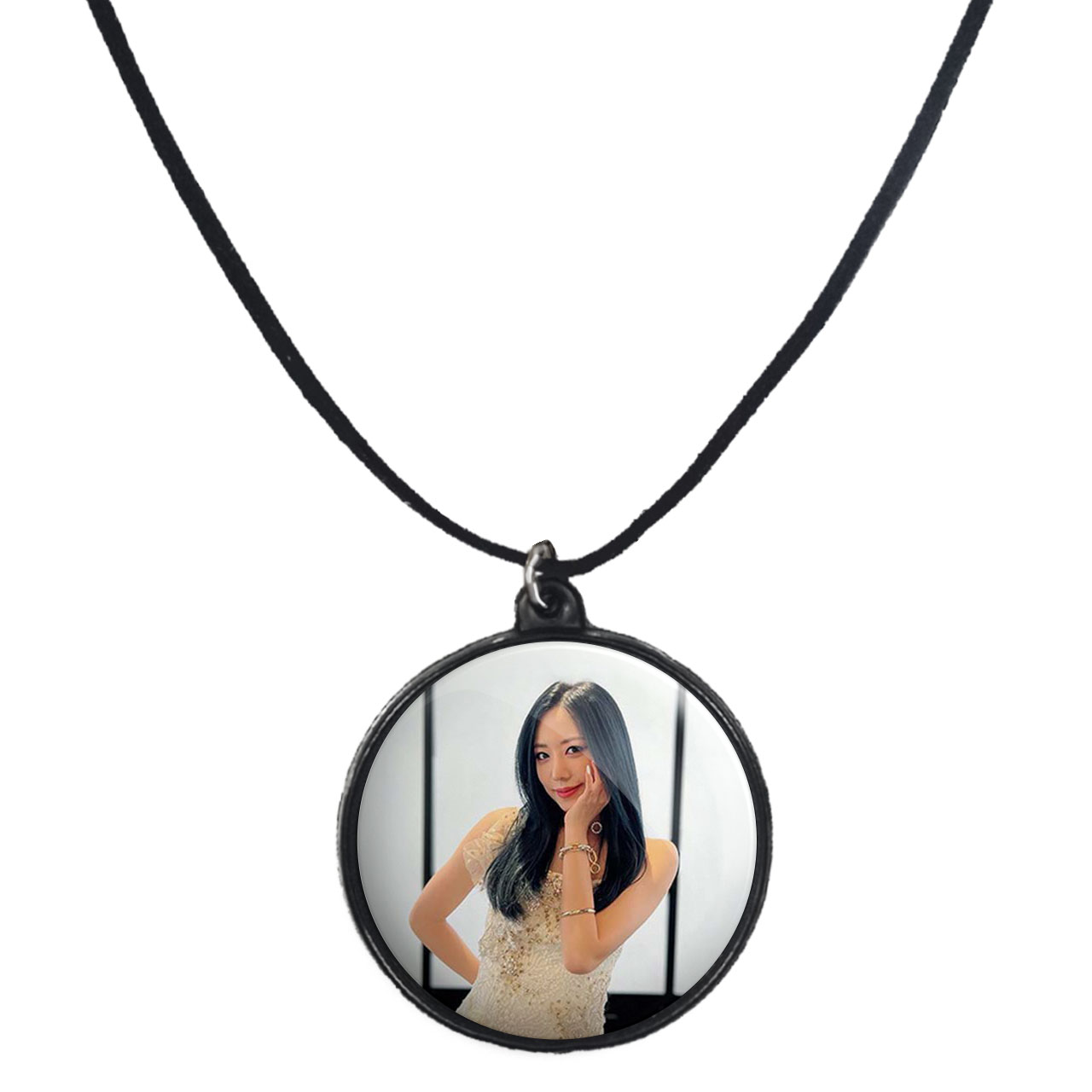 گردنبند پرمانه طرح Apink کد pmb.12036 مدل دو طرفه