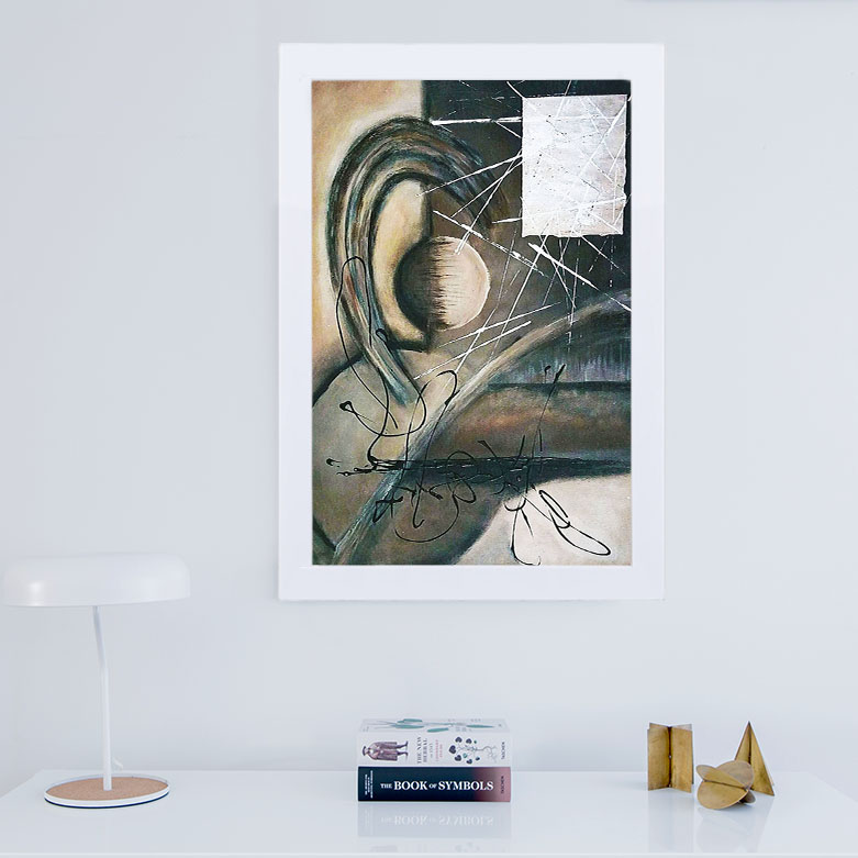 تابلو گالری استاربوی طرح انتزاعی مدل هنری 44