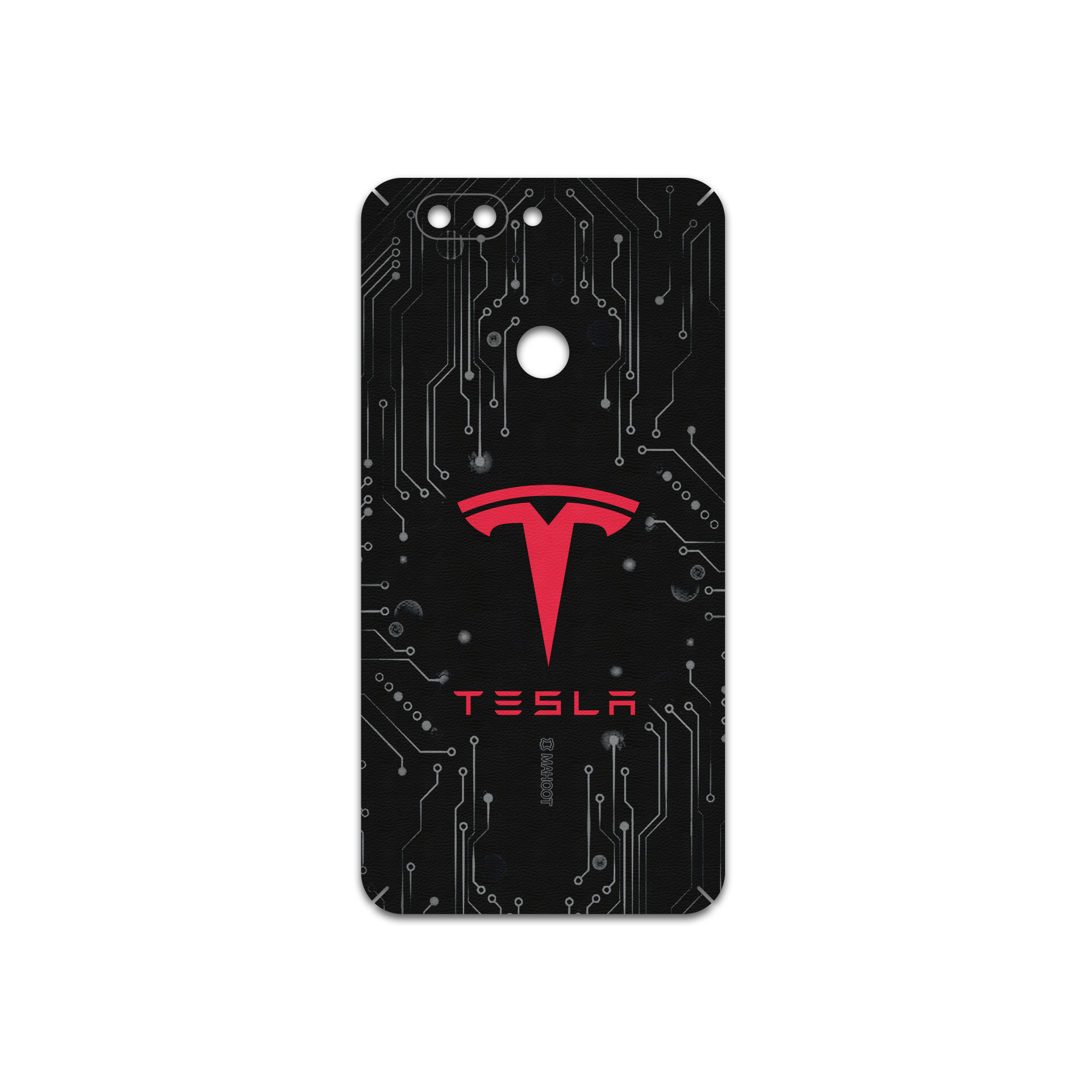 برچسب پوششی ماهوت مدل TESLA-Motors مناسب برای گوشی موبایل الفون P8 Mini