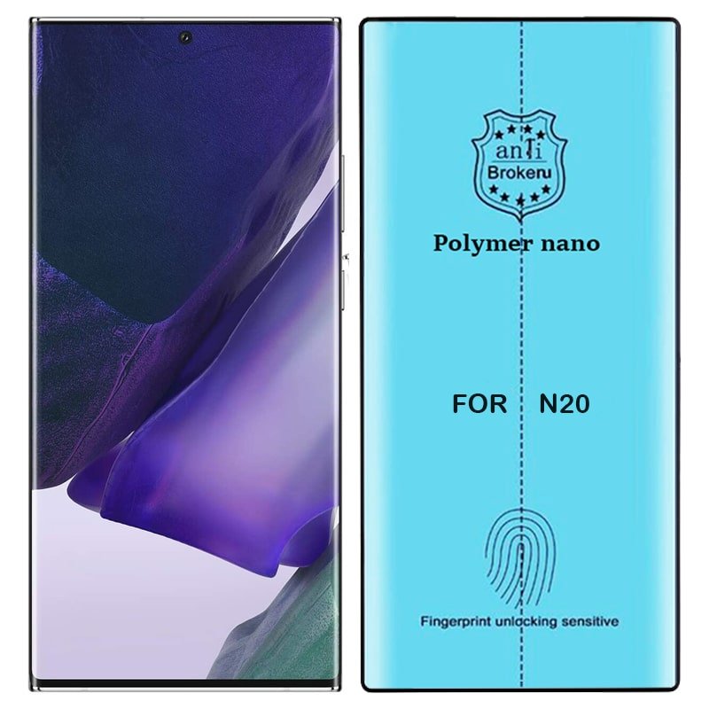 برچسب PMMA محافظ صفحه نمایش اورجینال مناسب برای گوشی Samsung Galaxy Note 20 مدل پلیمر نانو
