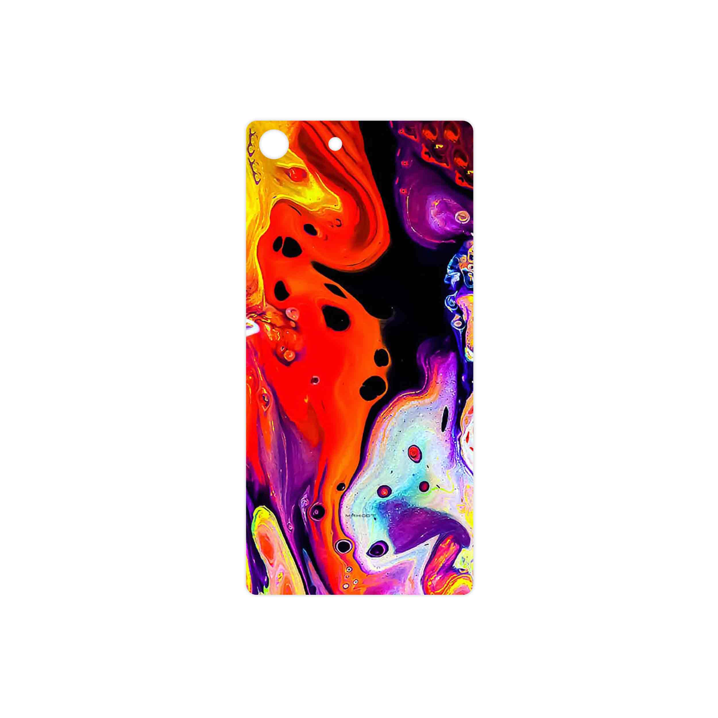 برچسب پوششی ماهوت مدل Abstract Oil Art مناسب برای گوشی موبایل سونی Xperia M5