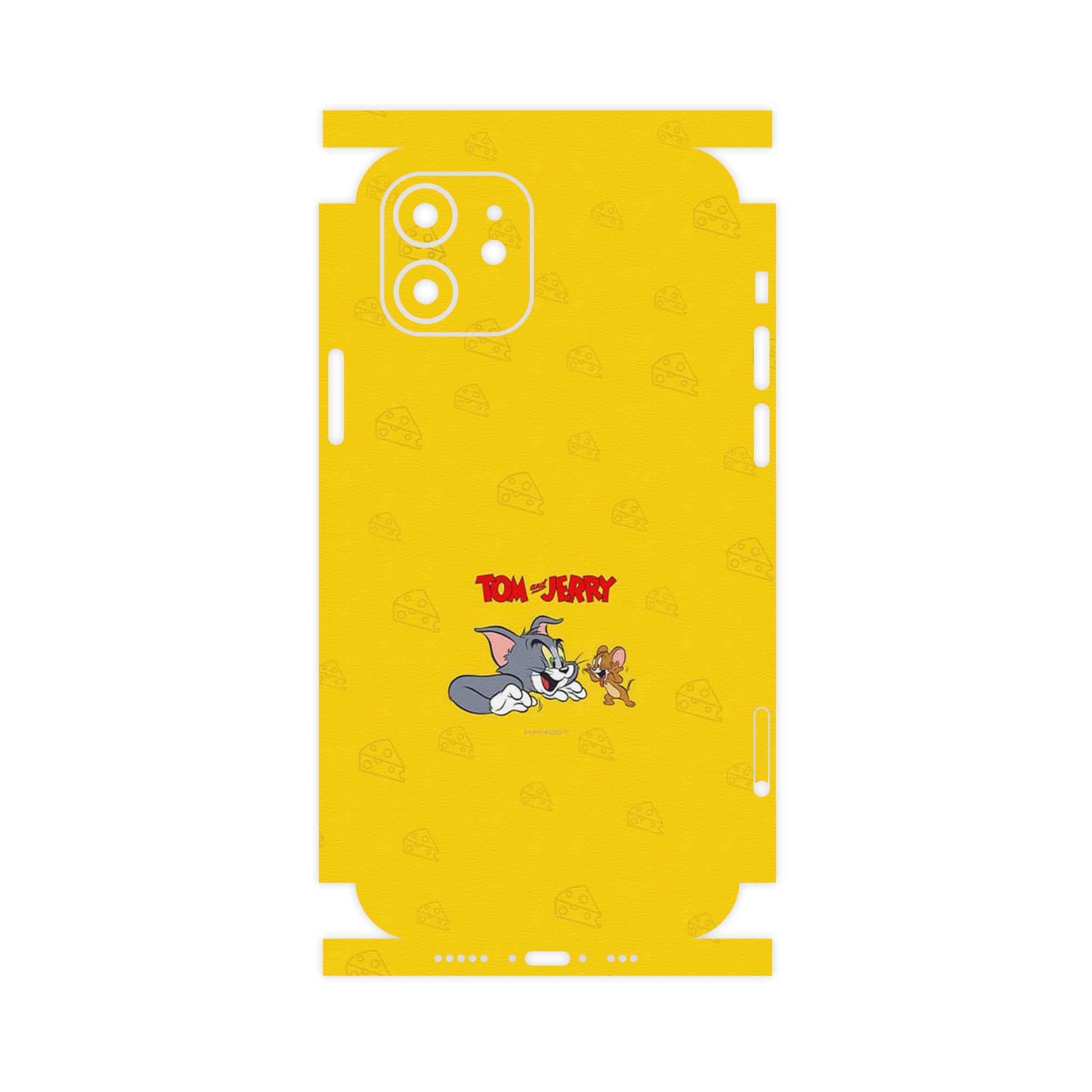 برچسب پوششی ماهوت مدل Tom and Jerry-FullSkin مناسب برای گوشی موبایل اپل iPhone 12