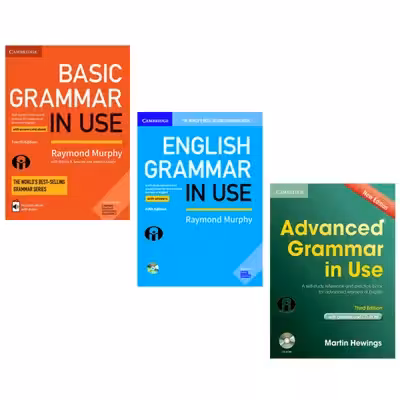 کتاب Grammar In Use اثر جمعی از نویسندگان انتشارات الوندپویان سه جلدی