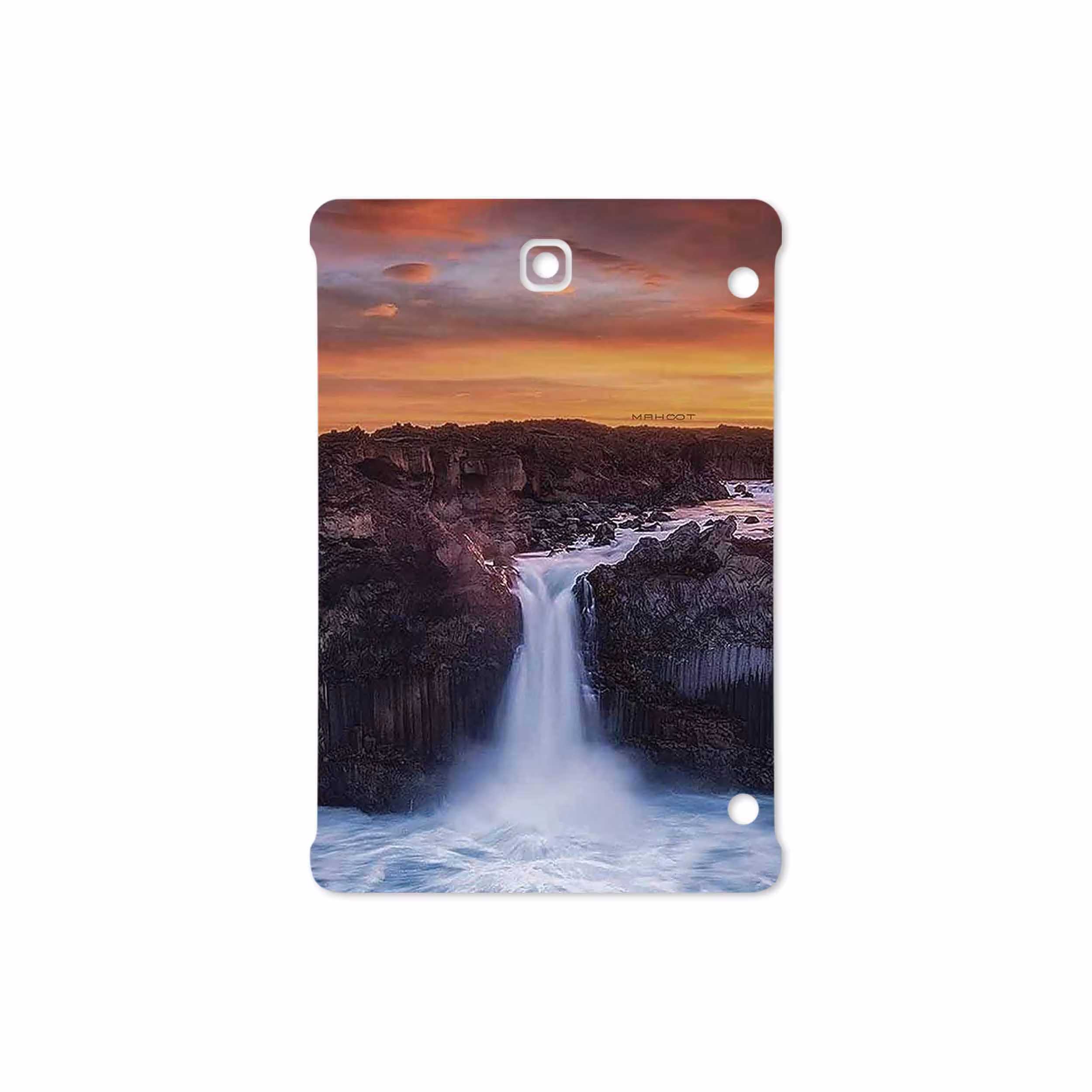 برچسب پوششی ماهوت مدل Waterfall مناسب برای تبلت سامسونگ Galaxy Tab S2 8.0 2015 T710
