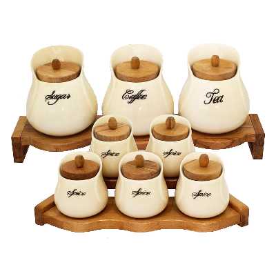 ست جا ادویه 8 پارچه امبیکو مدل 6065