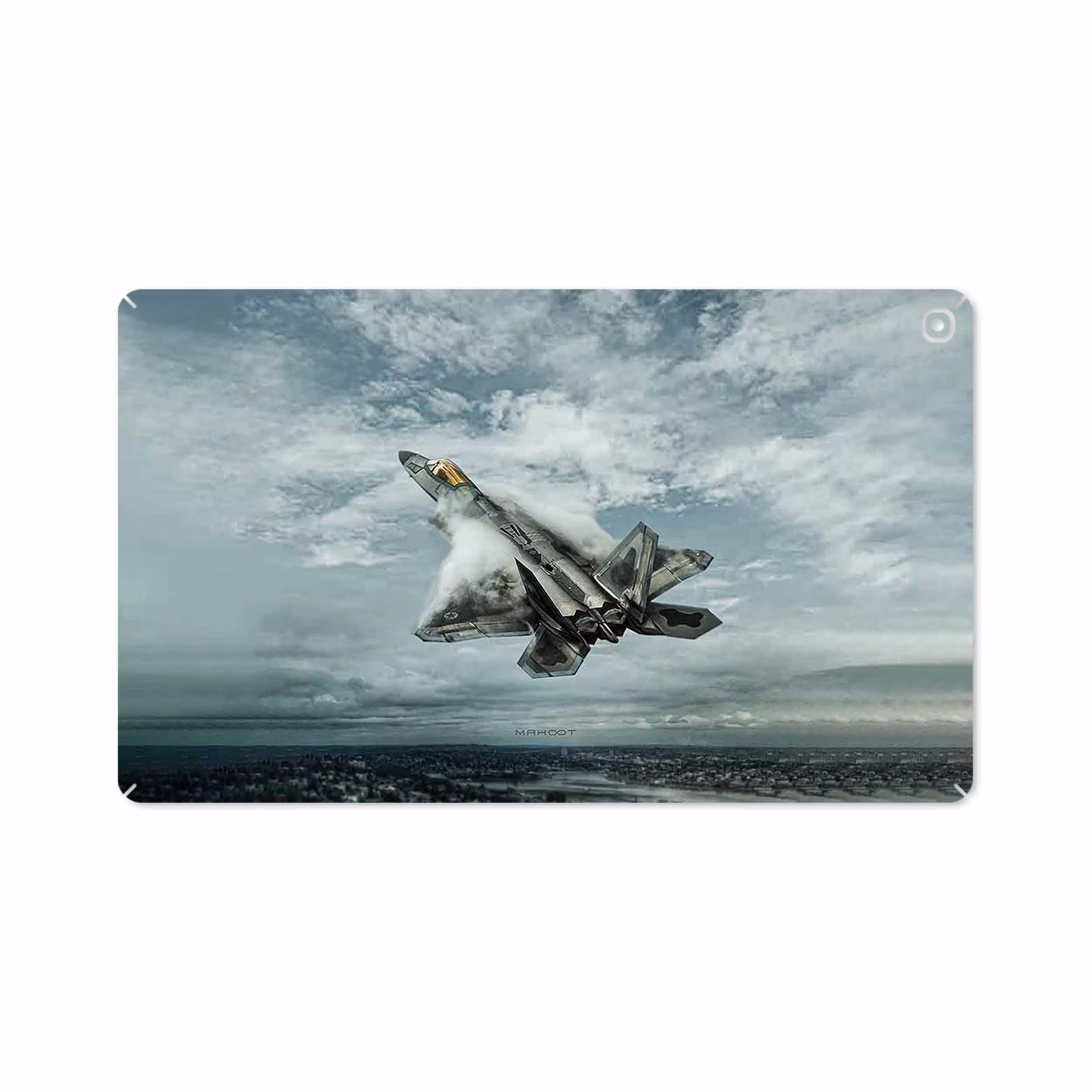 برچسب پوششی ماهوت مدل F-22 Raptor مناسب برای تبلت سامسونگ Galaxy Tab A 10.1 2019 T515