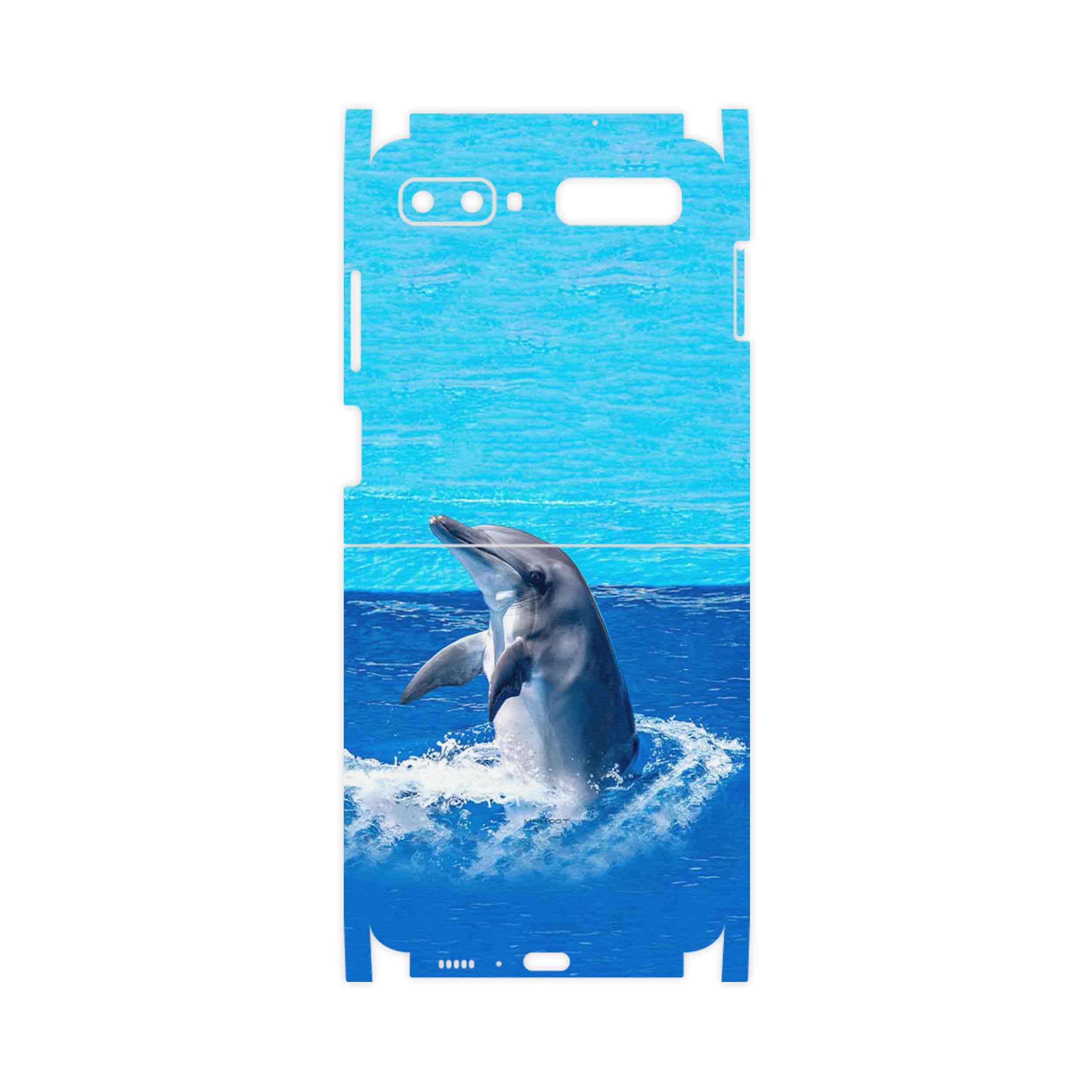 برچسب پوششی ماهوت مدل Dolphin-FullSkin مناسب برای گوشی موبایل سامسونگ Galaxy Z Flip