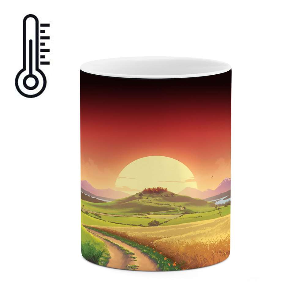 ماگ حرارتی طرح طبیعت مدل mgph02486