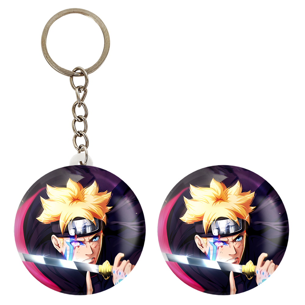 پیکسل خندالو مدل بوروتو اوزوماکی انیمه بوروتو کد 15739 به همراه جاکلیدی