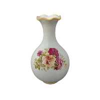 گلدان سفالی مدل گل رز کد 14