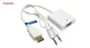 مبدل HDMI به VGA مکا مدل MC1 بهمراه کابل صدا