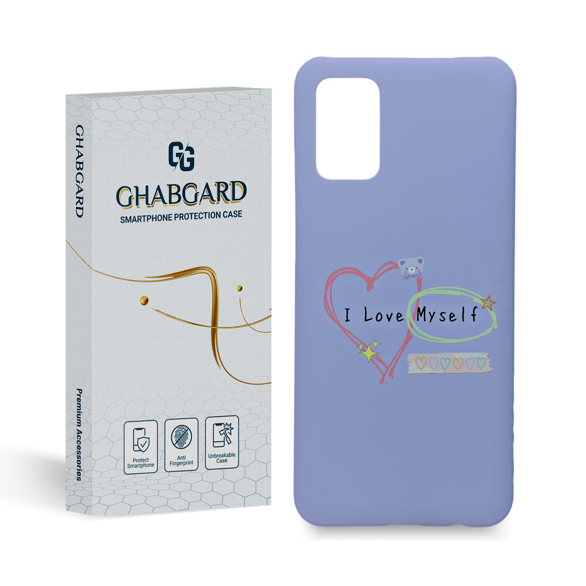 کاور قاب گارد مدل ساده مناسب برای گوشی موبایل سامسونگ galaxy a02s