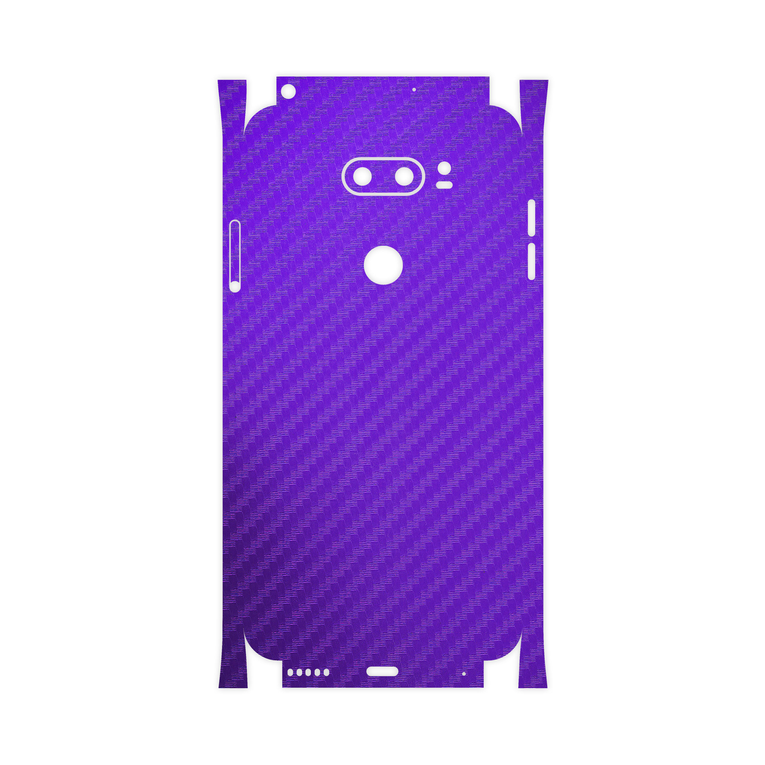 برچسب پوششی ماهوت مدل Purple-Fiber-FullSkin مناسب برای گوشی موبایل ال جی V30