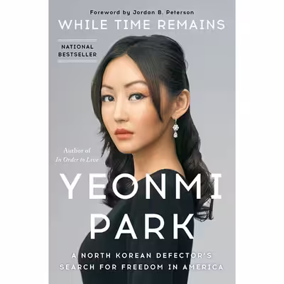 کتاب While Time Remains اثر Yeonmi Park and Jordan B. Peterson انتشارات Threshold Editions