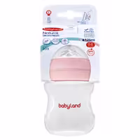 شیشه شیر پیرکس pp نچرال 125 میل بی بی لند کد babyland 205