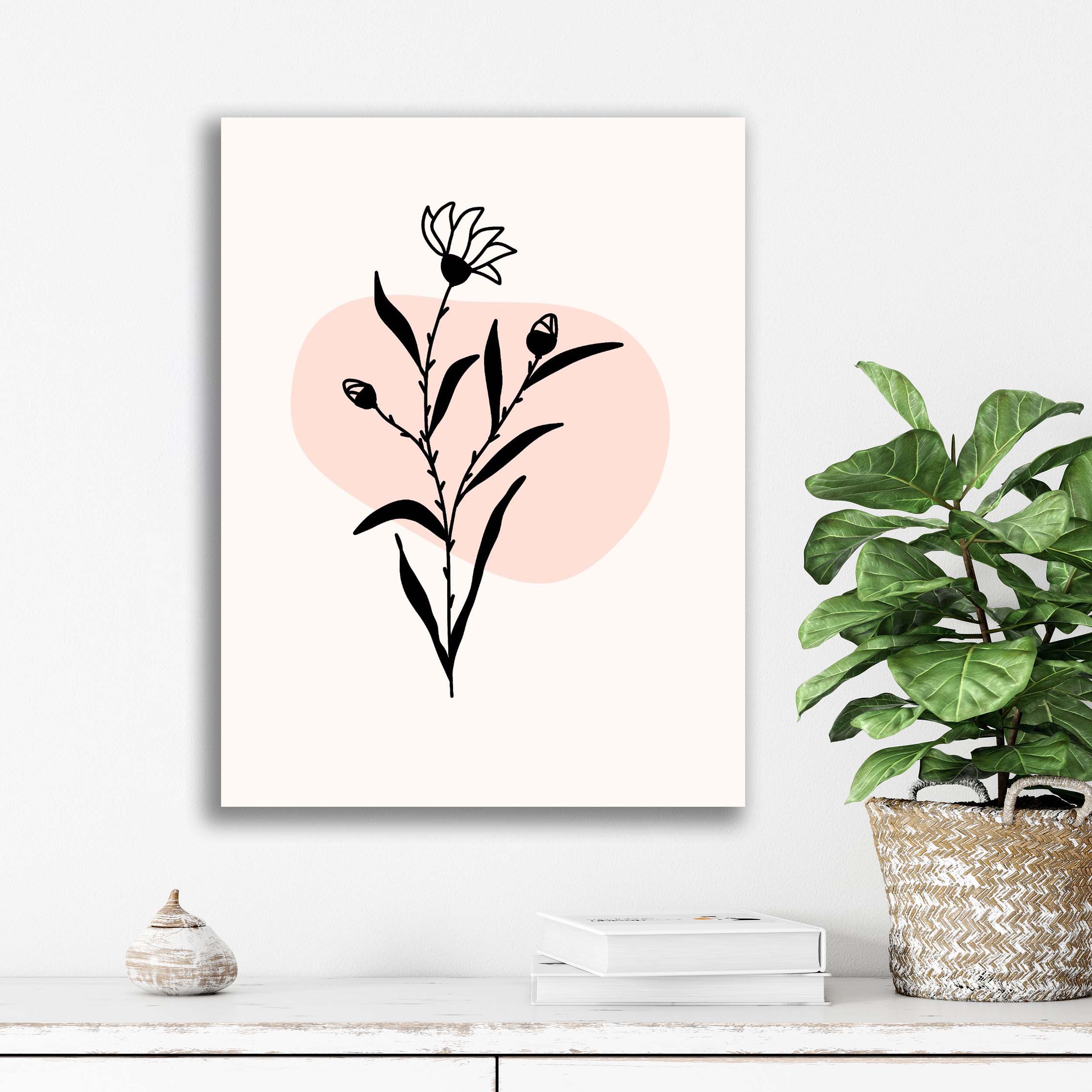 تابلو شاسی آتریسا مدل لاین ارت مینیمال Abstract Line