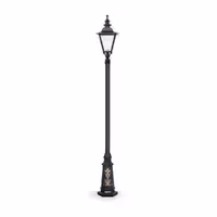 چراغ حیاطی ایستاده شب تاب مدل انگلیسی SH-107401010