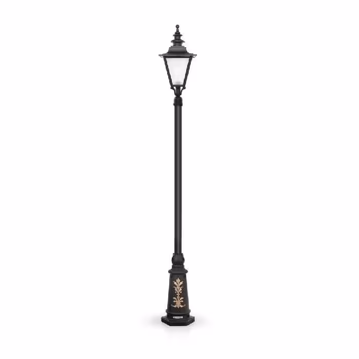 چراغ حیاطی ایستاده شب تاب مدل انگلیسی SH-107401010