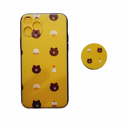 کاور کد ip11p مناسب برای گوشی موبایل اپل iPhone 11 Pro به همراه پاپ سوکت