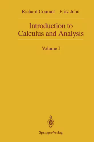 خرید و دانلود نسخه کامل کتاب Introduction to Calculus and Analysis