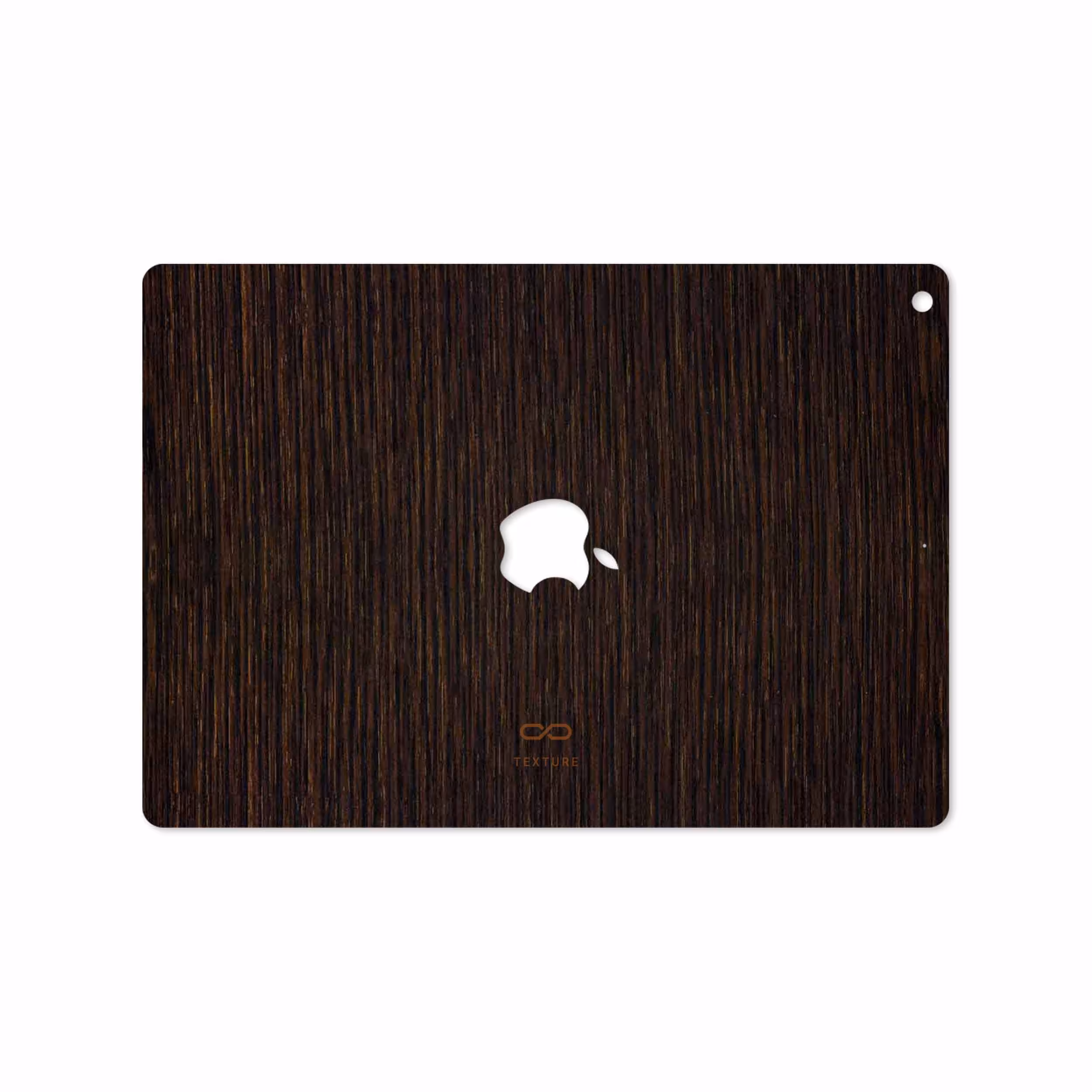 برچسب پوششی ماهوت مدل Dark-Gold-Stripes-Wood مناسب برای تبلت اپل iPad 9.7 (GEN 5) 2017 A1822