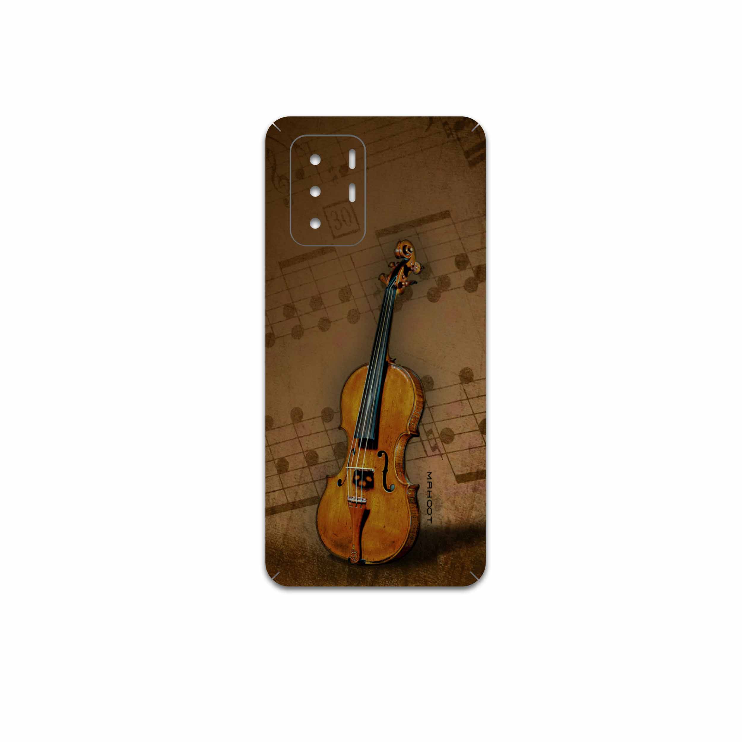 برچسب پوششی ماهوت مدل Violin-Instrument مناسب برای گوشی موبایل شیائومی Poco X3 GT 5G