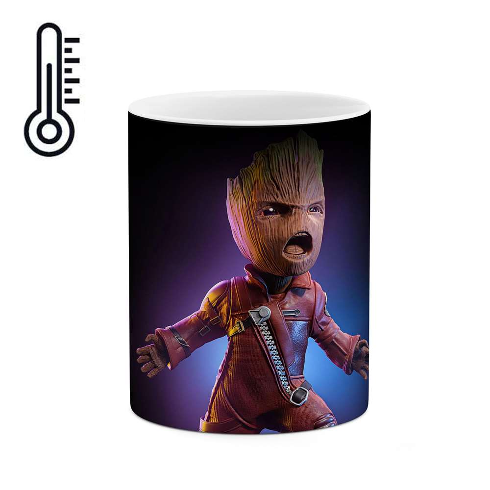 ماگ حرارتی طرح انیمیشن و فیلم The groot مدل mgph15377